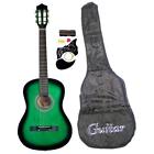 000btga3810r Directly Cheap Green Acoustic Classical Guitar Bags Cases 045635377257