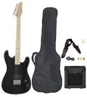 00688015 Davison Black Electric Guitar 0753182688015