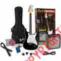 0301612006 Squier Affinity Stratocaster Electric Guitar Pack W 10g Amplifier Black 885978244201