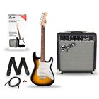 10g885978883882 0371812032 Squier Stratocaster Pack Ss Guitar With Fender Frontman 885978883882