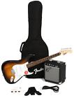 0371823032 Squier Stratocaster Pack Brown Sunburst 885978984305