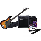0792533952801 Silvertone Revolver Bass Guitar Package With Instructional Dvd