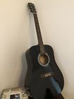 0971110406 Fender Dreadnought Acoustic Guitar Black