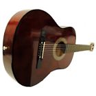 10016 Starter Acoustic Guitar Performer Package Kit Bag Tuner Pick Walnut