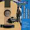10941730 Fx805 First Act New Discovery Guitar Strings Black Model 607266012466