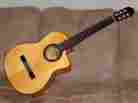121204398 Aria Surprisingly Spanish A120 Fcwe Flamenco Cutaway Guitar In Mint Condition