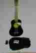16003 25 Acoustic Guitar Black Small Scale Child Kids Practice Play Toy Bag Tuner