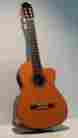 1elec Elec Esteve New Deluxe Nylon String Cutaway Guitar Fishman System