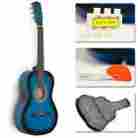 3011661 Best Choice Products Acoustic Guitars Blue Starter Gear Shoulder Strap Carry Bag Tuner Country Jazz 813373011661