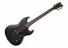 3664 Schecter Electric Guitar Black Used 815447024560