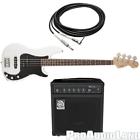 0310500505 4 Fender Squier Affinity Pj Bass Olympic White Amp Cable
