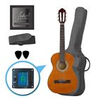 Cl12am 5060528531337 Artist Size Classical Guitar Pack Nylon String Amber