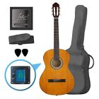 Cl44spkam 5060528531771 Artist Full Size Classical Guitar Pack Nylon Slim