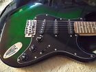15waccessories 6010100600m Unbranded Electric Guitar With Amp And Accessories Green Bonus Electronic