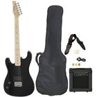 611417504823 Davison Guitars Left Handed Guitar Electric Begginer Kit