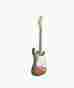 A600-20w-sb Fever Sunburst Electric Guitar With Stand And Used Bagg