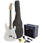 A60020wwh Fever Full Size Electric Guitar With Amplifier Gig 805232483429