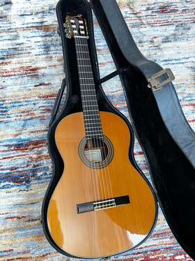 Al-9p Alhambra 9p Classical Guitar Natural With Hard Case