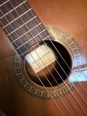 Antonio Aparicio Aa10 Classical Guitar Handmade In Spain Fine Woods Inlay Style