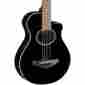 Apxt2 Yamaha 3 4 Thinline Acoustic-electric Cutaway Guitar Black 086792969602