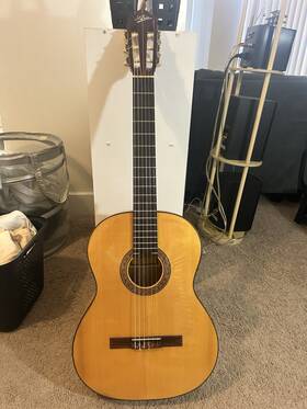 Aria A553 Classical Guitar Made In Japan Vintage With Hard Case