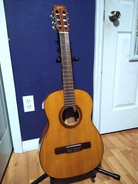 A562 Aria Classical Nylon String Acoustic Guitar Model 1970s Mij