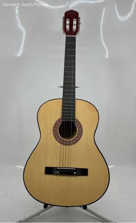 Wg-3900 Audster Model Beige Brown Right-handed 6 String Classical Guitar