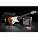 B008f4urxj Fender Electric Guitar Starter Pack W Dvd Learn How To Play Guitars For Beginner