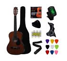 Bg38-cf-akit Ymc Coffee Beginner Acoustic Guitar Starter Package Student With