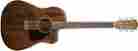 Cd-60ce Fender-cd-60ce Fender Dreadnought Cutaway Acoustic-electric Guitar Mahogany