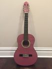 Cg150k Valencia Girls Acoustic Dark Pink Guitar