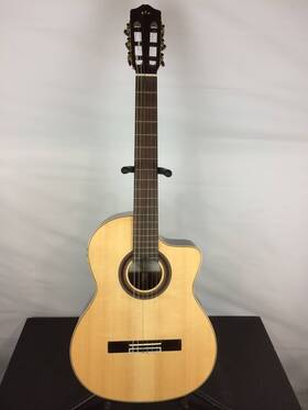 99-752-0070 Cordoba Very Good Gk Studio Negra Acoustic-electric Classical Guitar Solid Spru