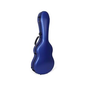 Crf4000cbl Crossrock Anti-scratch Flight Case In Blue Poly Carbon 4/4 Classical Guitar