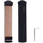 Cy0107us Cahaya String Guitar Practice Tool Fret Portable Wooden Pocket Acoustic