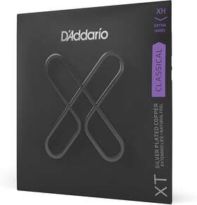Xtc44 Daddario Dftaddario Silver Plated Copper Classical Guitar Strings Hard Tension