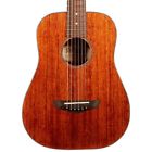 Daptrvmah Dangelico Premier Utica Mini Acoustic Guitar Natural 680196089159