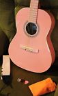 Ddpkgo2pk Ddpkg02pk Steel String Darlin Divas Darling Acoustic Guitar Pink With Gig Bag Accessories Mint 843544000583