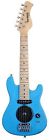 Directly Cheap 30 Inch Blue Half Size Junior Kids Electric Guitar With Built In Amp Dir 783318570587