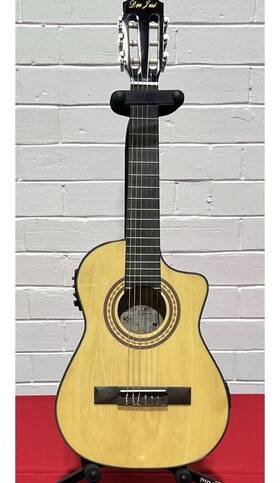 Don Jose R450ceq-nt Requinto Guitar Acoustic/electric With Eq And Built-in Tuner Gig Bag