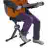 Dx-749 Quik Lok Adjustable Musicians Stool With Footrest And Back