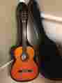 E-150 E150 United Musical Instruments Inc Vintage Umi Classical Guitar With Case Korea