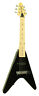 Eb235 V Bk 2nd Davison Guitars Style Half Size Mini Travel Kids Electric