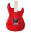 Eb2350rdpk Davison Guitars Full Size Red Electric Guitar With Amp Case And Accessories Pack Starter 753182688039