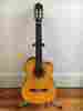 01070087 Ec132c Takamine 2001 Classical Acoustic Electric Guitar Made In Japan W Skb Case