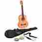 00746290081519 Eg08151b Emedia My Acoustic Guitar Starter Pack Natural 0.5