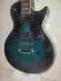Eglp-usflag Eglp Stedman Pro New Full Size 6 String Electric Guitar Lp Trans Blue With Gig Bag