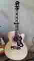 Ej-200sce Ej-200ce N Epiphone Jumbo Cutaway Acoustic-electric Guitar Natural