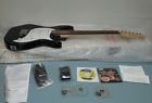 Electricguitar-cy-black-white Burswood Full Size Electric