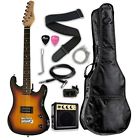Ep36-ts Ep36ts Scale Kids Child Starter Electric Guitar Pack With 707129320551