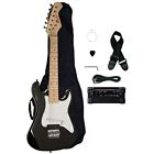 Ep5-bk Ep5bk Raptor Electric Guitars Kids Child Mini Starter Package 707129320476